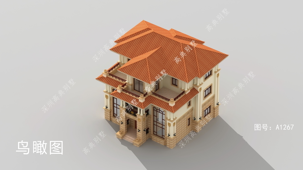 别墅|双复式欧式别墅,建在家乡很受欢迎,透露出轻盈、沉稳、大方。