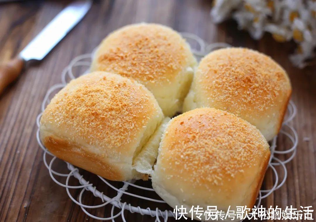 可口|一次发酵豆沙餐包的做法,制作简单,松软可口,超好吃