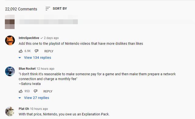 拓展包|任天堂 Switch 線上會員服務(wù)拓展包遭玩家差評