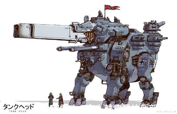 机甲|模玩控:不同国家的机甲设计,人形坦克、螃蟹、鸡机甲大家喜欢哪个?