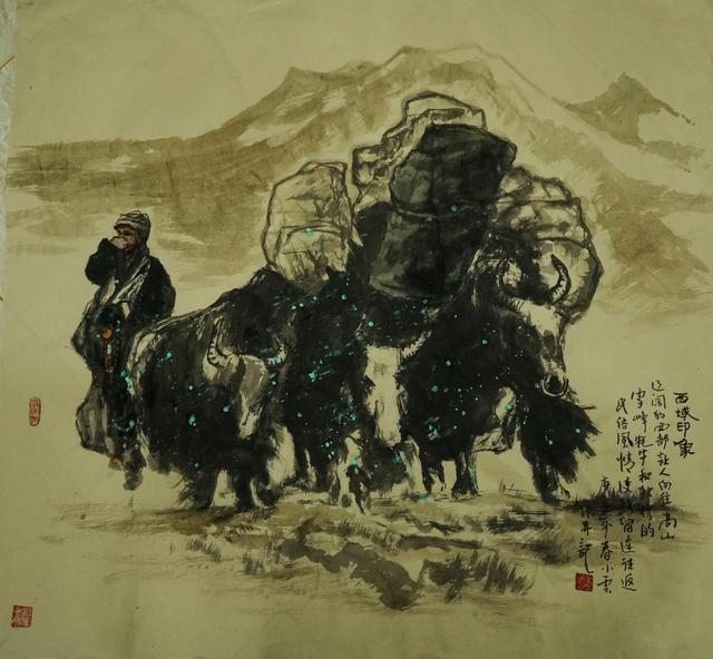 廖小云|廖小云水墨人物画作品欣赏