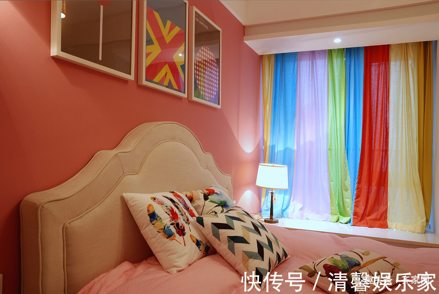 色彩|80平混搭二居之家,丰富的色彩,个性的布局,让脑洞大大大!