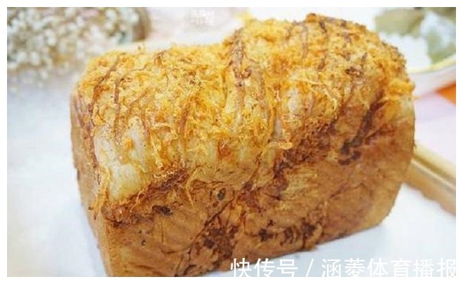 面团|怎么做出松软金黄的吐司,教你用对这一步,在家就能做出肉松吐司