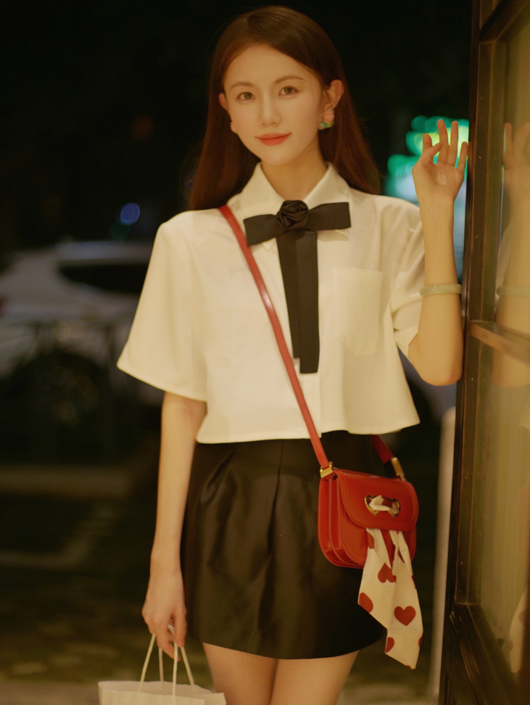 清新|甜美淑女的温柔风穿搭,清新减龄又俏皮,很适合20岁出头的女生