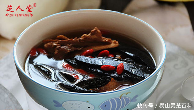 能扶正固本、增强免疫力的赤灵芝强身汤