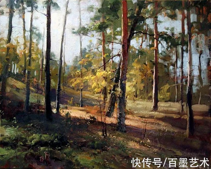 画家！80后乌克兰画家的乡村风景，真的太美了