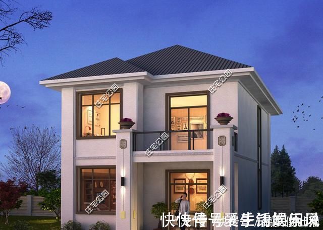 农村|农村建两层有什么好户型,20万之内能建好的5套小户型推荐