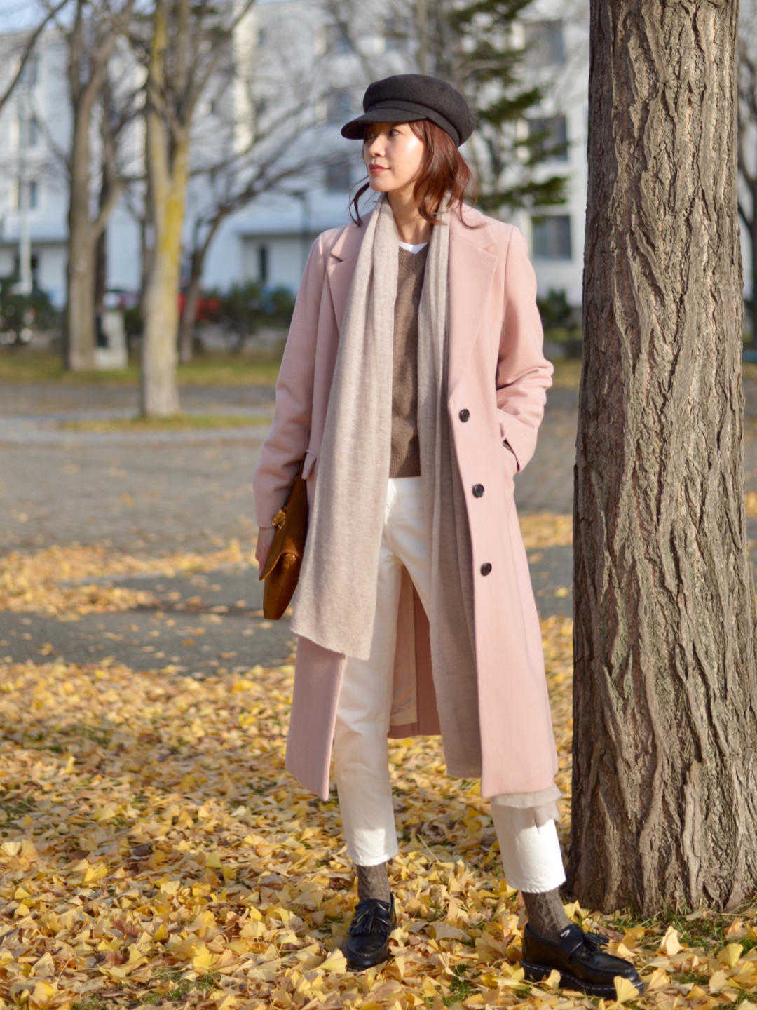 紧身|寒冬的毛衣+大衣,也是受欢迎的CP,保暖又温柔,谁穿谁好看?