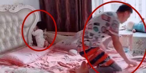 妈妈|宝爸哄娃睡觉,醒后娃“丢了”,看到这样的反应,才知娃是亲生的