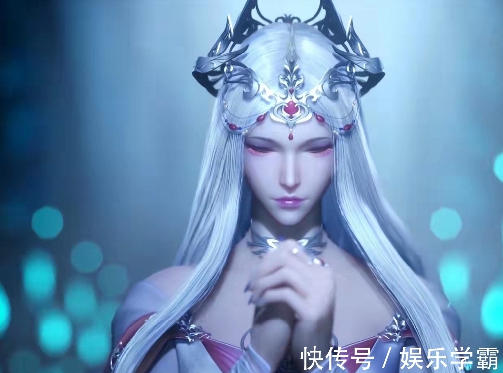 海神|斗罗大陆:少女波塞西登场,桃花眼粉睫惹人怜,还穿露肩装