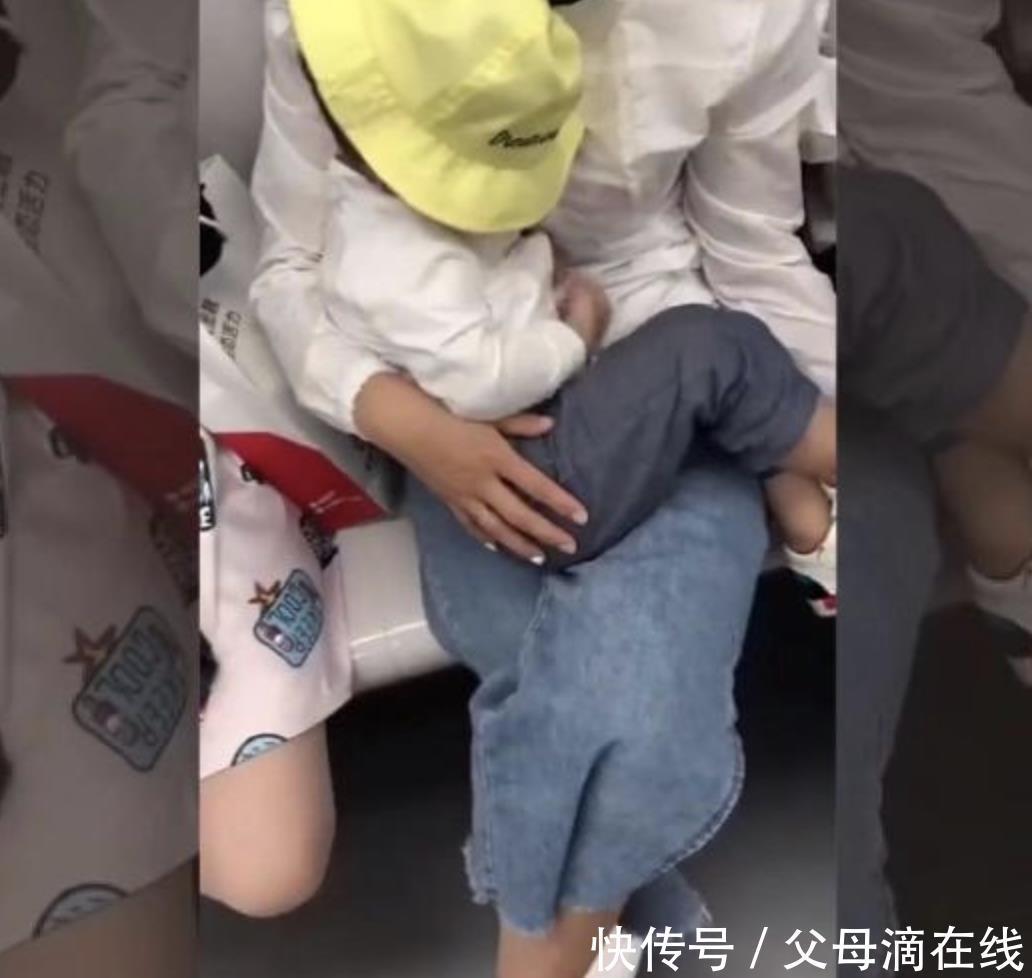 财富|宝妈带娃坐地铁,暖心动作避免弄脏别人:有素质家长是孩子的财富