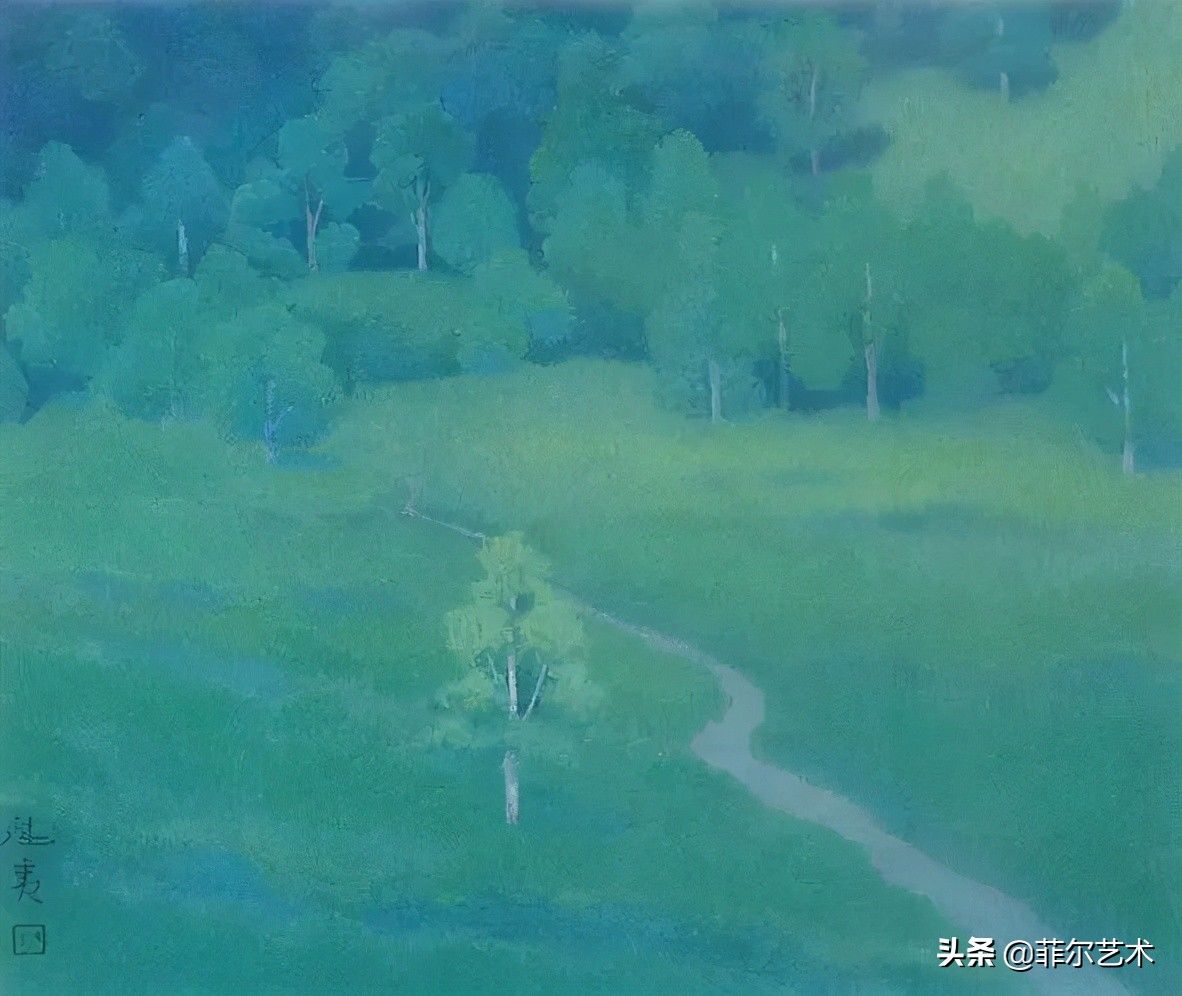 川端康成|一生只画风景画的画家，川端康成评价：他把画风景画当成了旅行