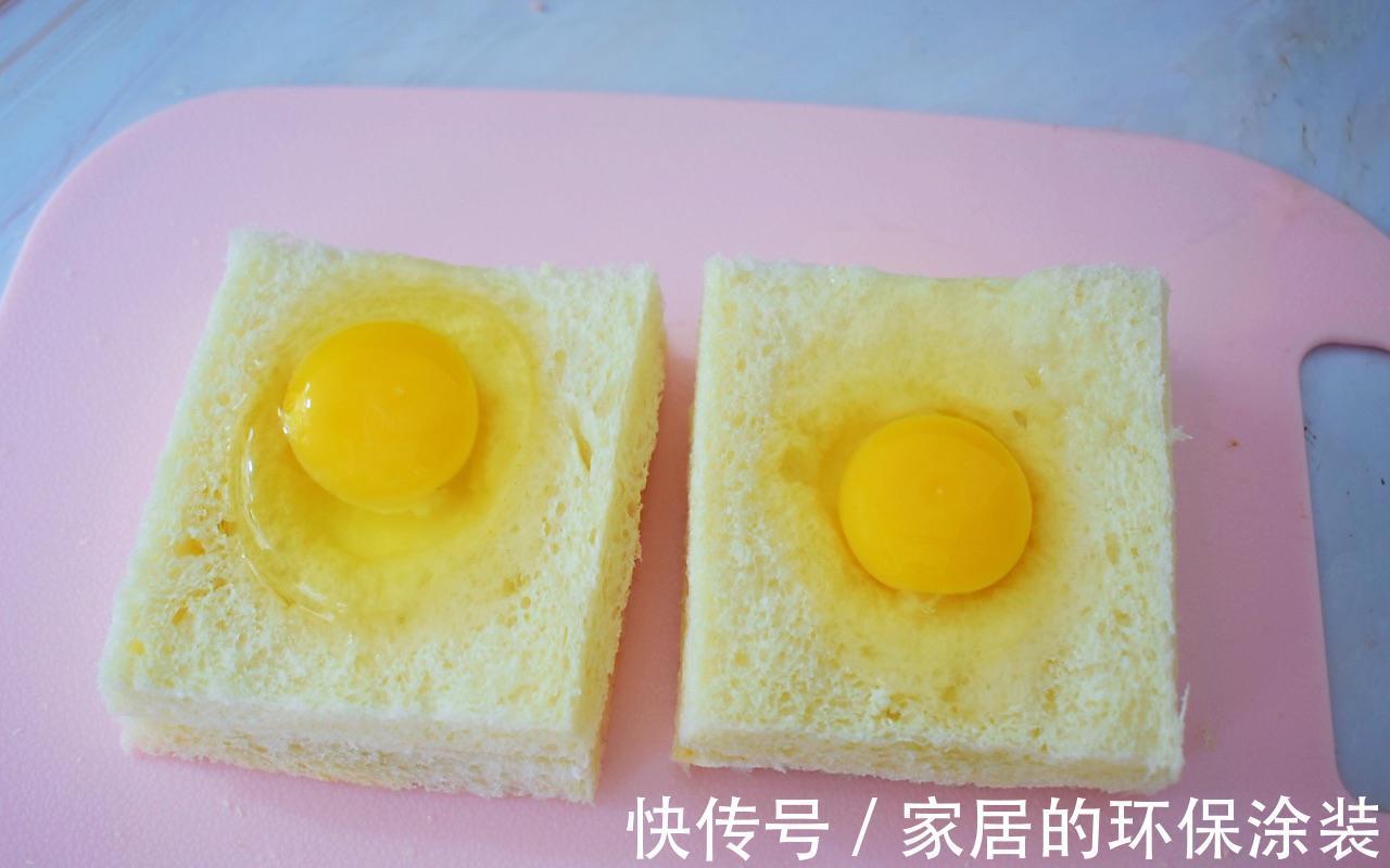 鸡蛋芝士爆浆吐司，懒人早餐，简单快手