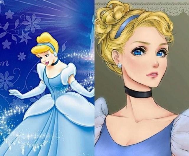 爱丽儿公主|整容后的迪士尼公主,仙度瑞拉颜值高,爱丽儿差点认不出