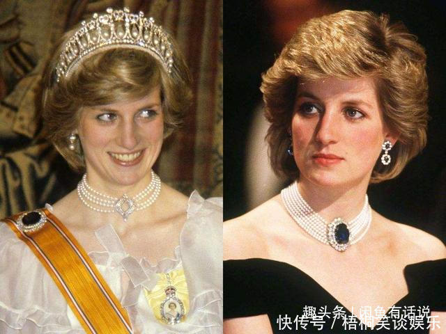 戴安娜|戴安娜生前的经典项链,被卡米拉改成胸针,却戴一次被人骂一次
