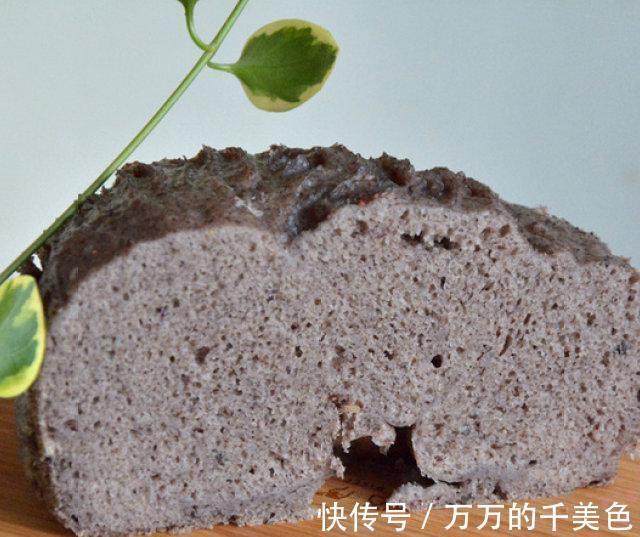 面点机|黑米发糕,手不沾面就能完成,简单快速,营养又美味,家人抢着吃