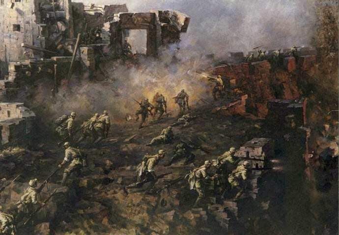  赛车|聂凤智与陶勇“赛车”，一个开进田里，一个撞树，所幸无大碍