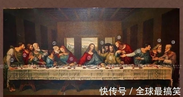 奥秘&为何《最后的晚餐》如此出名?放大10倍后,从细节来看其中的奥秘