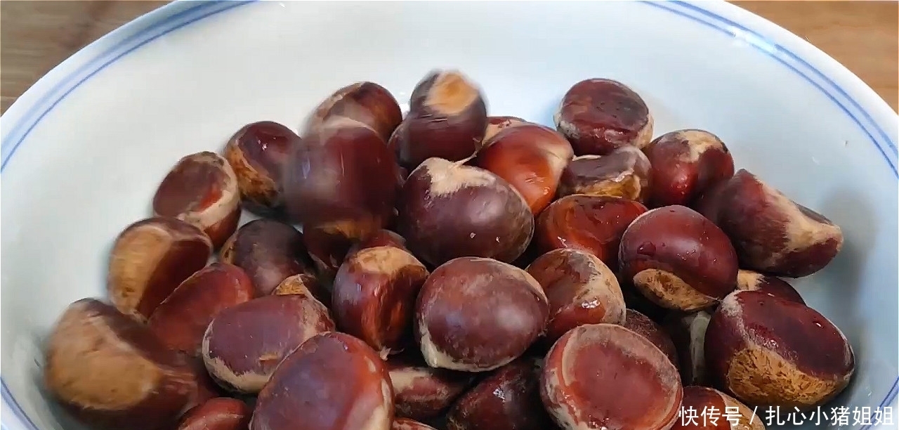 开关|今天才知道,栗子有个小开关,轻轻一按就掉壳,这个方法太棒了