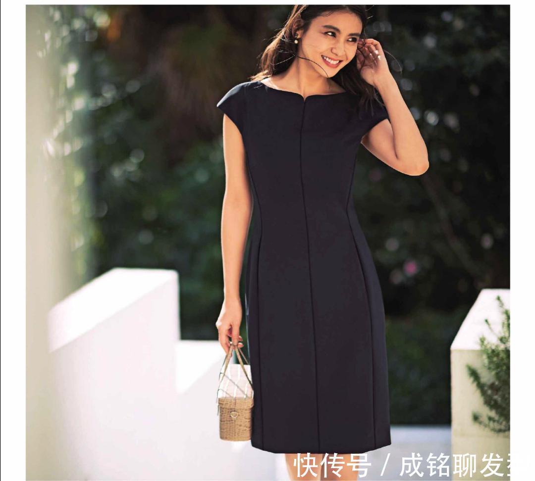日系|人手一件的黑色连衣裙,搭配不好就老气,10组日系搭配减龄又时尚
