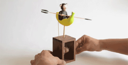 潘多拉!一个脑洞大开的日本艺术家,设计了些奇奇怪怪的玩具装置···