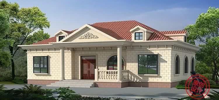 编号|28套一层农村别墅合集,一栋比一栋精美,哪套最得你欢心?