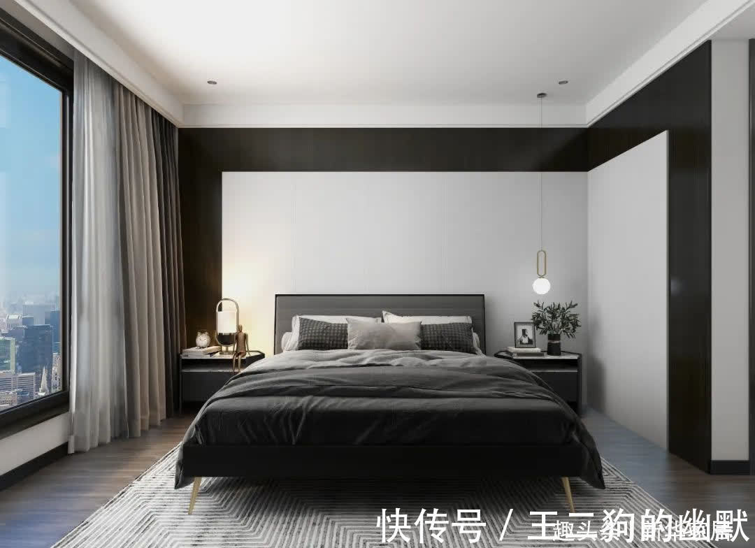 户型|这样的高颜值“黑白灰”设计,大小户型都适合!