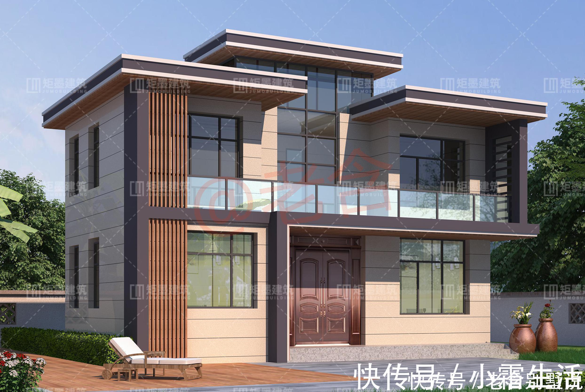 进深|建房师给了3套农村自建房别墅图纸，15万就能盖，哪套好看？