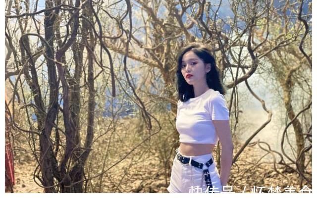 吳宣儀|吳宣儀《奔跑吧》路透，黃色背心白短褲清純可愛，整個人狀態(tài)好好