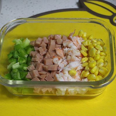 玉米油|芝士大虾披萨