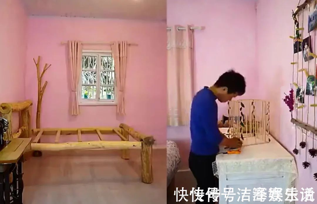 宠妹|哥哥帮妹妹改造6㎡卧室，“廉价房”变成“公主房”，别人家哥哥
