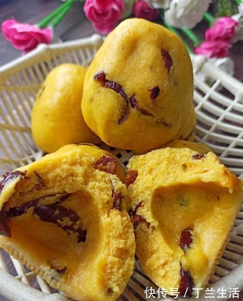 窝窝头|玉米面加红枣这种吃法火了，营养补钙，出锅暄软香甜，一盘都不够