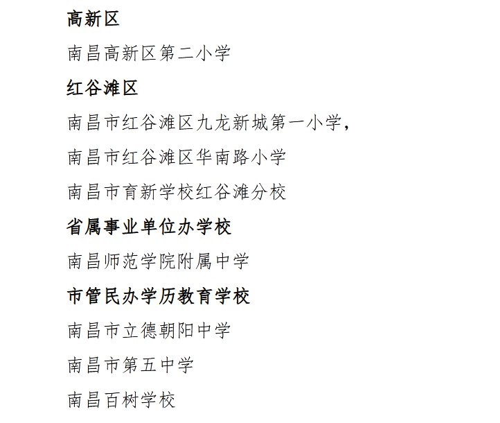 南昌市教育局|48所学校上榜！南昌一批心理健康教育“达标学校”“示范学校”名单公布