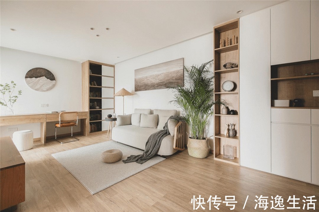 日式|66㎡旧房改造，日式简约风格的治愈系小屋！越来越多的人喜欢