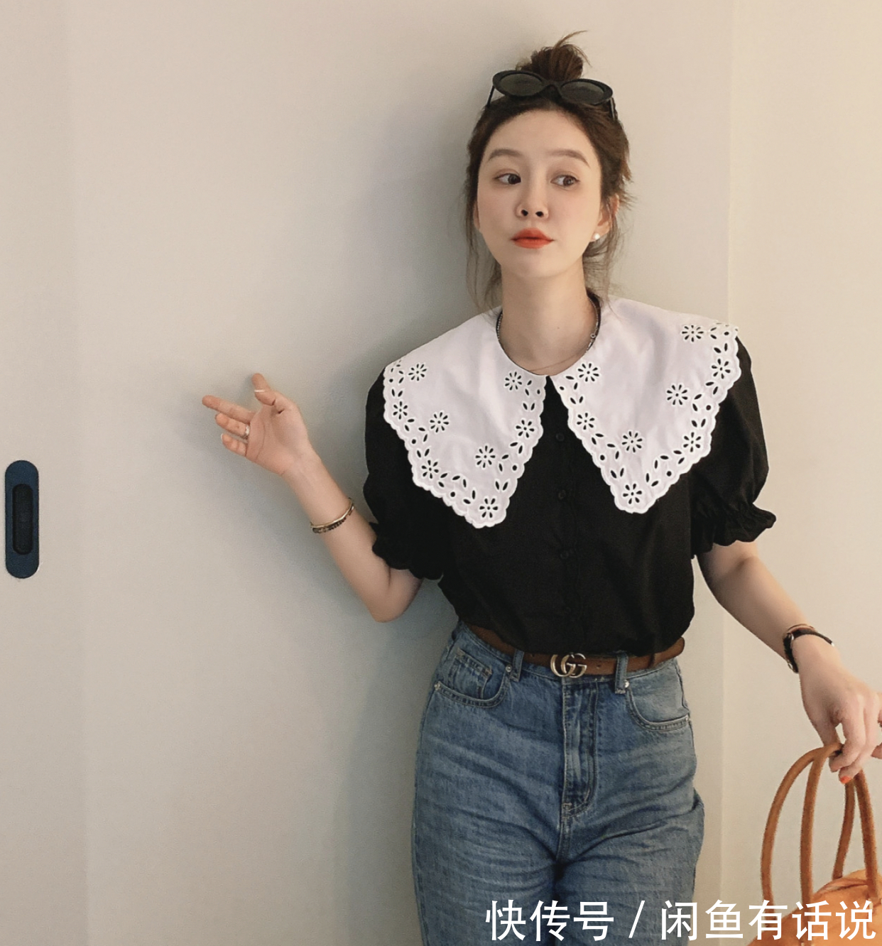 小姑娘|T恤配什么裤子好看?看过37岁博主示范就知道,阿姨穿成小姑娘