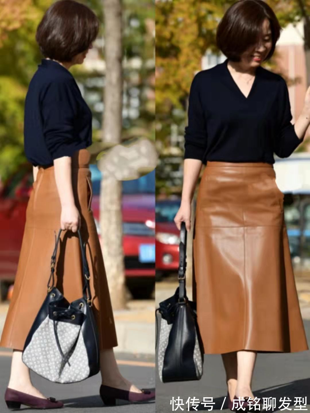 高跟鞋|衣服穿不对再贵也报废,学这几位大龄姐姐的穿搭,时髦减龄又养眼