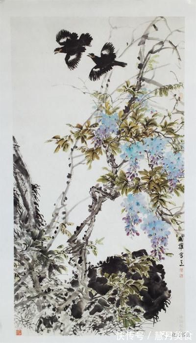 博厚#墨彩成就艺术人生一一当代花鸟名家叶国权作品欣赏