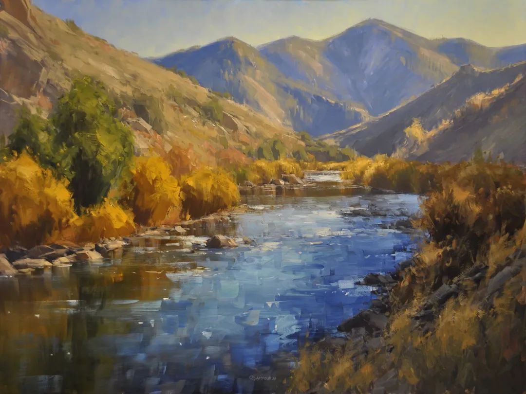 科罗拉多州@斯泰西·彼得森:半路出家的女画家,笔下的风景堪称一绝