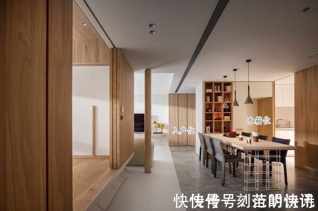 木饰面|买下人生最后一个家,96㎡装修朴实又高级,在此相伴余生