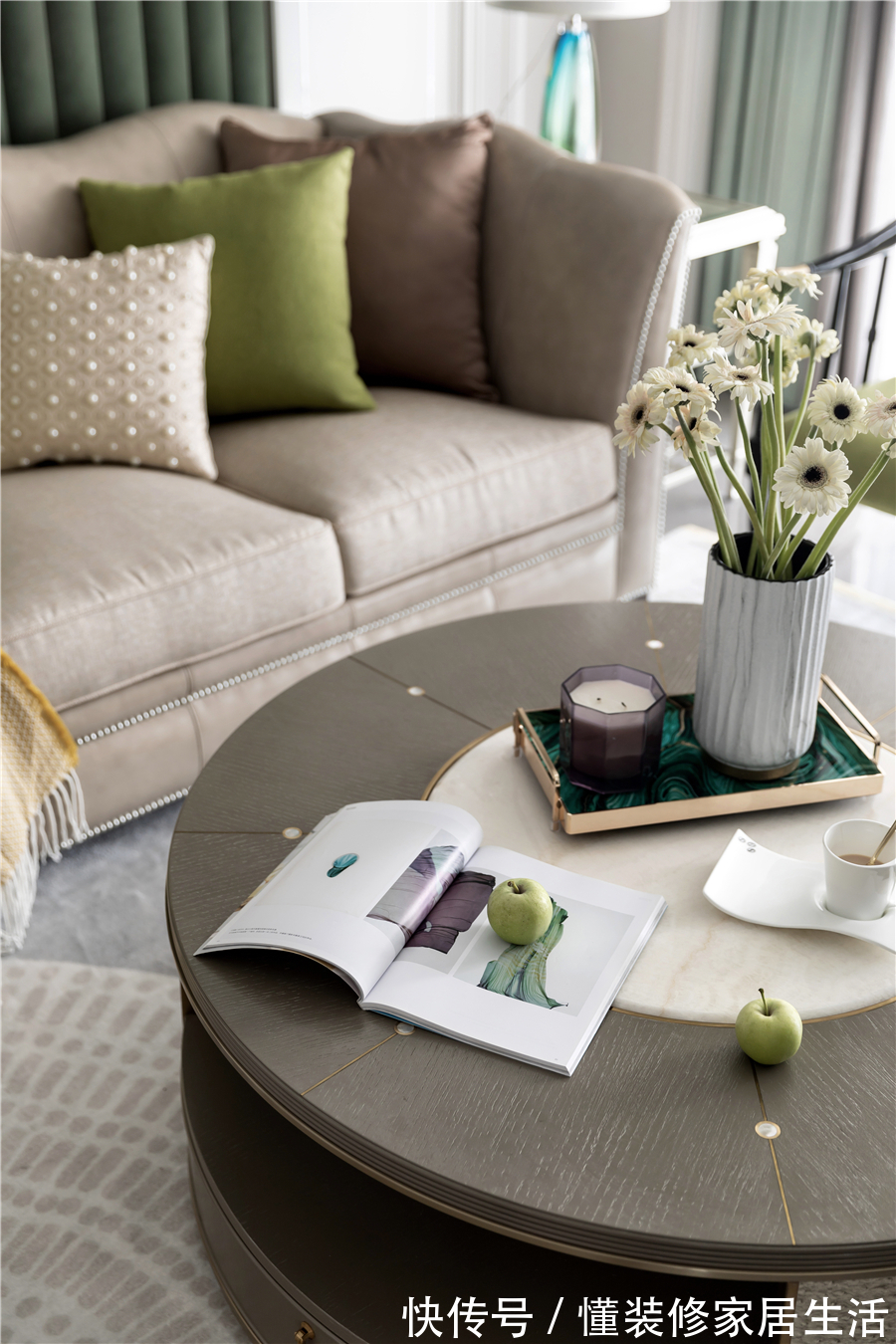 床头柜|2021年的装修能好看到什么样?21万打造浪漫优雅的四居法式轻奢风