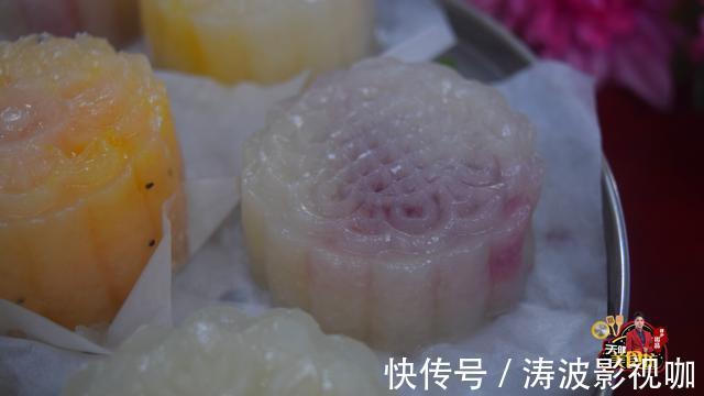 果肉|冰皮月饼最好吃的做法,简单美味又馋人,看看你喜欢吃不