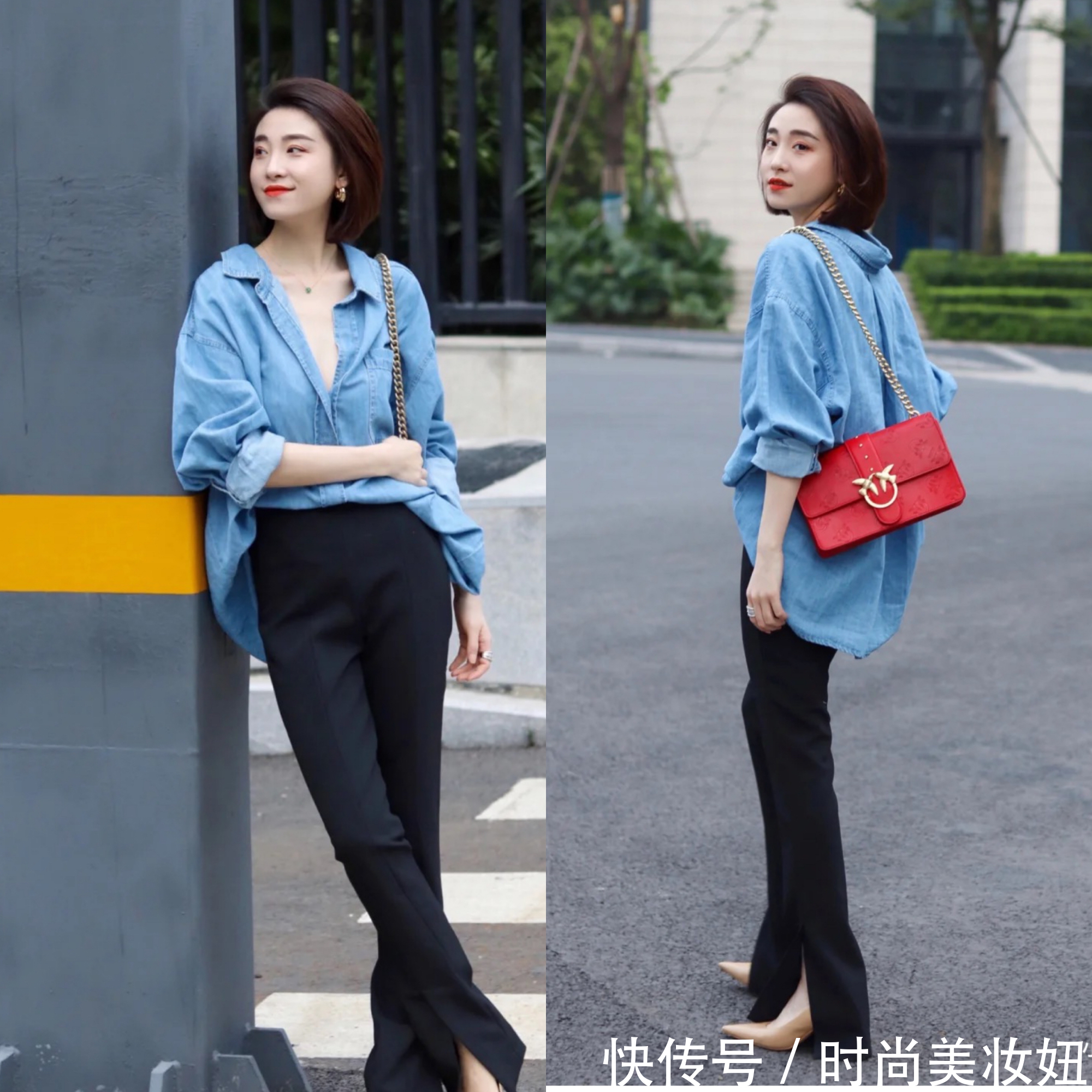优雅|这才是中年女性该有的穿搭,烂大街的衬衫,穿出高级优雅的气质