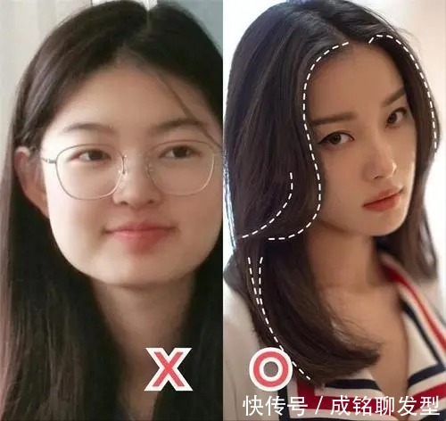 上图|方脸型最好别乱选发型,显老更显脸大,这几种发型显脸小还减龄