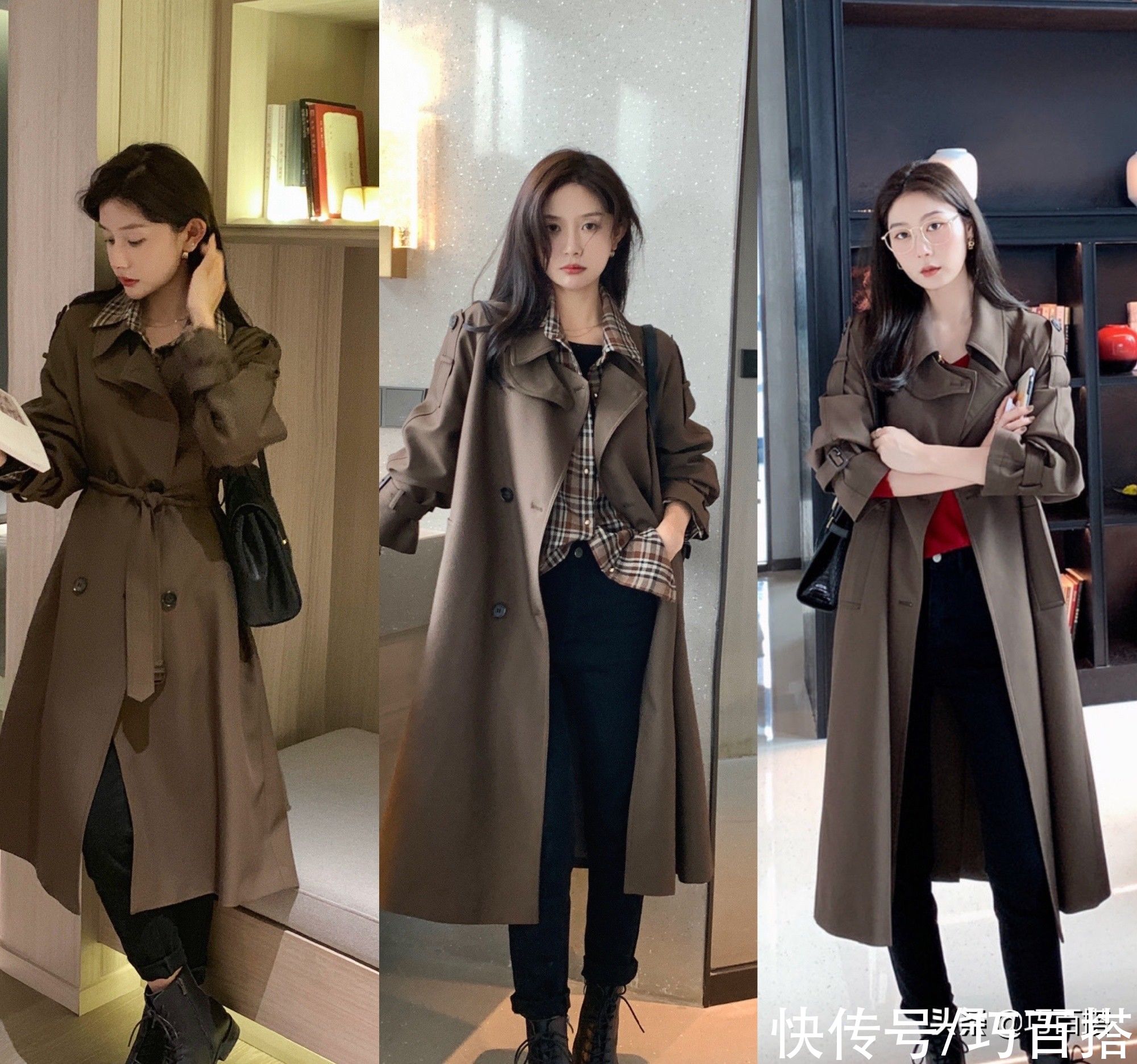 搭配|27套风衣搭配合集，气质范儿十足，堪称秋季百搭之王