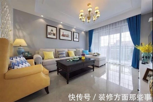 户型|118平现代美式三居室,让人羡慕不已的华丽而又温馨空间