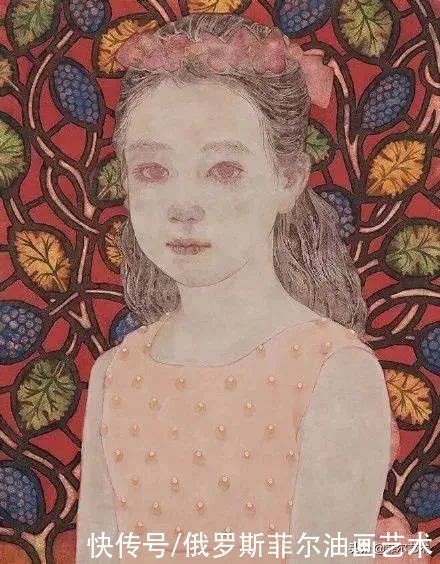 敦煌莫高窟|日本最优秀的青年女岩彩画家,她的作品太美了