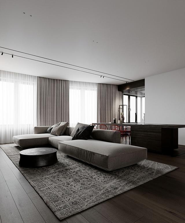 整洁|不靠豪装,靠气质,极简风成功制胜,以后我家装修就选这种风格!