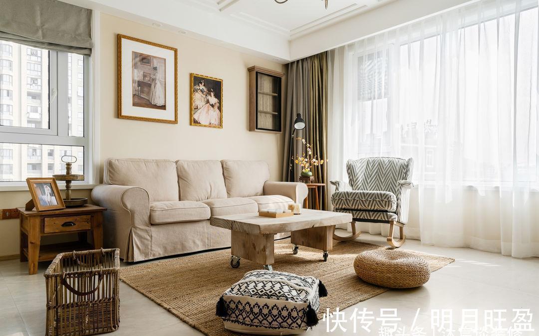 双开门|同样是原木风,她家不跟风不顺应主流,混搭出的效果让人眼前一亮