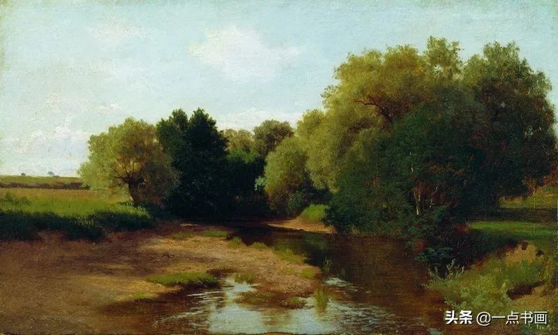 风景$光色优美的俄罗斯风景油画,如此迷人美丽