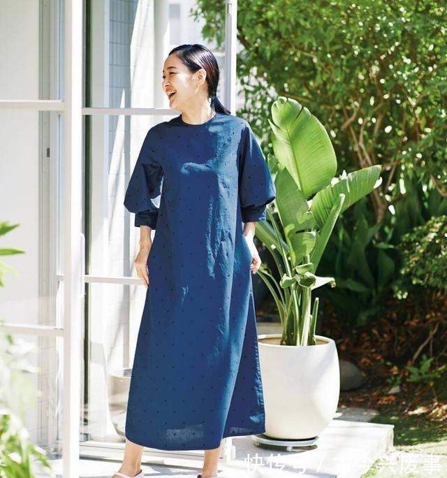 清新 日本主妇的夏季穿搭,清新优雅,适合40岁、50岁,穿出高级气场!